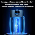 Tragbare elektrische Luftpumpe Outdoor Camping Luftmatratzenpumpe Aufblasbarer Pool-Inflator, kabellos batteriebetrieben