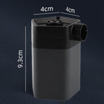 Tragbare elektrische Luftpumpe Outdoor Camping Luftmatratzenpumpe Aufblasbarer Pool-Inflator, kabellos batteriebetrieben