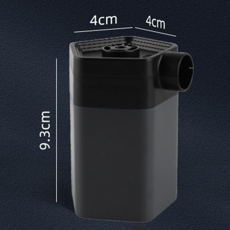 Tragbare elektrische Luftpumpe Outdoor Camping Luftmatratzenpumpe Aufblasbarer Pool-Inflator, kabellos batteriebetrieben