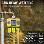 Outdoor Smart Automatic Watering Controller With Three-Way Irrigation Timer, UK Standard, US Standard