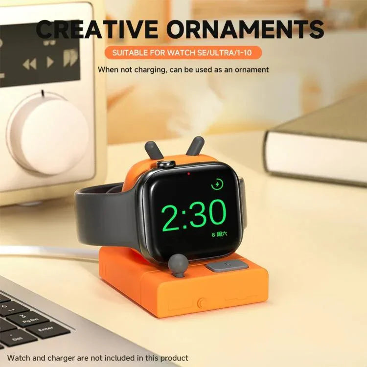 Tischständer mit Silikonfuß für Apple Watch, ohne Ladegerät
