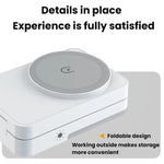 G12 Magnetisches 3-in-1 Vertikales Kabelloses Ladegerät für Apple iPhones / AirPods / Apple Watches