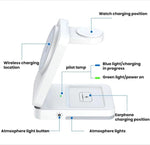 G12 Magnetisches 3-in-1 Vertikales Kabelloses Ladegerät für Apple iPhones / AirPods / Apple Watches