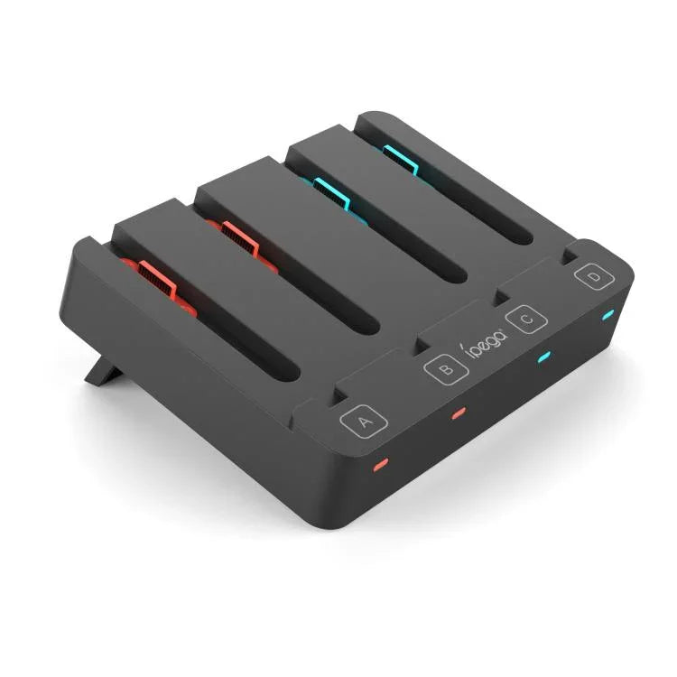 ipega 4-in-1-Ladestation für Nintendo Switch 2/Switch Joy-Con Controller-Ladestation, PG-SW2081