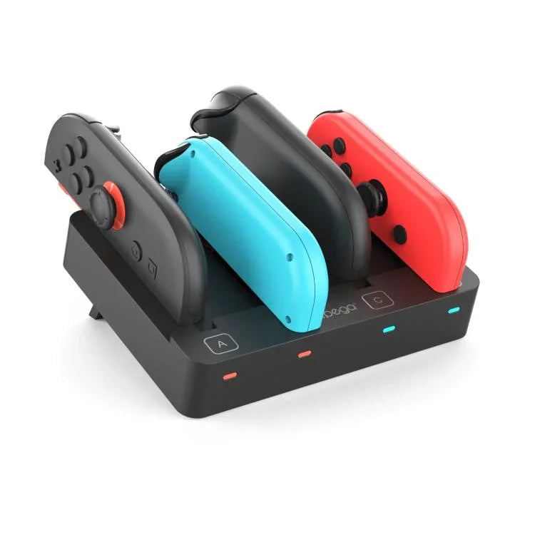 ipega 4-in-1-Ladestation für Nintendo Switch 2/Switch Joy-Con Controller-Ladestation, PG-SW2081