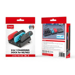 ipega 4-in-1-Ladestation für Nintendo Switch 2/Switch Joy-Con Controller-Ladestation, PG-SW2081
