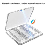ipega Crystal Game Card Case für Nintendo Switch 2/Switch mit 12 Spielkartenfächern und sicherem Verschluss, PG-SW2107