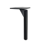 17cm Verdickte Metall-Sofa- und Couchtisch-Beinhalterungen, Schwarz, Titan, Schwarz mit Gold