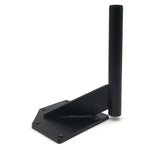 17cm Verdickte Metall-Sofa- und Couchtisch-Beinhalterungen, Schwarz, Titan, Schwarz mit Gold