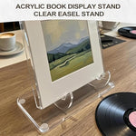Acryl-Bilderrahmenständer, für Essteller, Postkarten und Schallplatten, YX187, 1 Stück