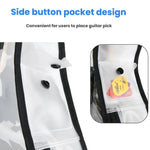 39 Zoll E-Gitarren-Staubschutzhülle TPU Gigbag mit zwei Reißverschlüssen, schützende Aufbewahrungstasche, 39 Zoll