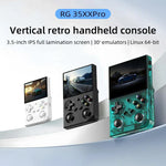 ANBERNIC RG 35XXPro Retro Handheld-Konsole 3,5-Zoll-Bildschirm Linux 64-Bit-Handheld-Gaming-Gerät, 64G+128G, 64G+256G