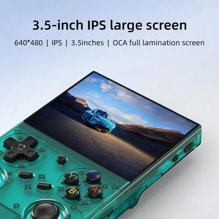 ANBERNIC RG 35XXPro Retro Handheld-Konsole 3,5-Zoll-Bildschirm Linux 64-Bit-Handheld-Gaming-Gerät, 64G+128G, 64G+256G
