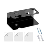 Badezimmer Wand Acryl Rasierer-Aufbewahrungsständer, 1 Stück, 2 Stück