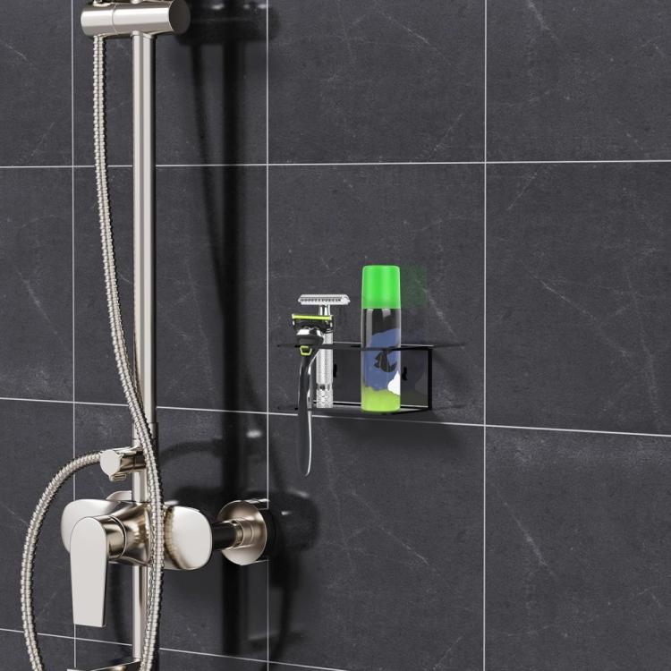 Badezimmer Wand Acryl Rasierer-Aufbewahrungsständer, 1 Stück, 2 Stück