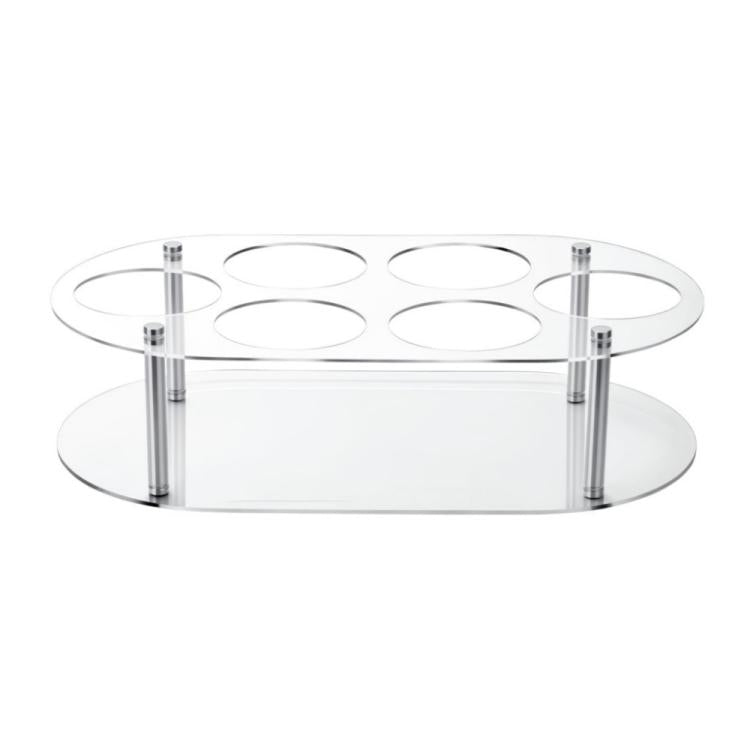Tisch-Wasserspender-Regal, YX174 Schwarz, YX174 Transparent