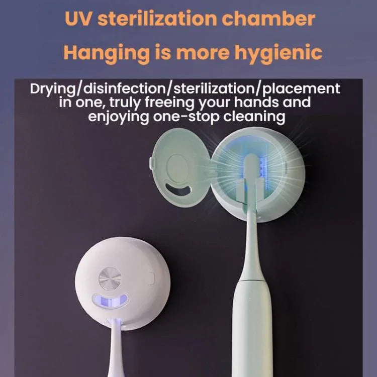 Intelligente wiederaufladbare Zahnbürste mit UV-Sterilisator und Aufbewahrungshalterung