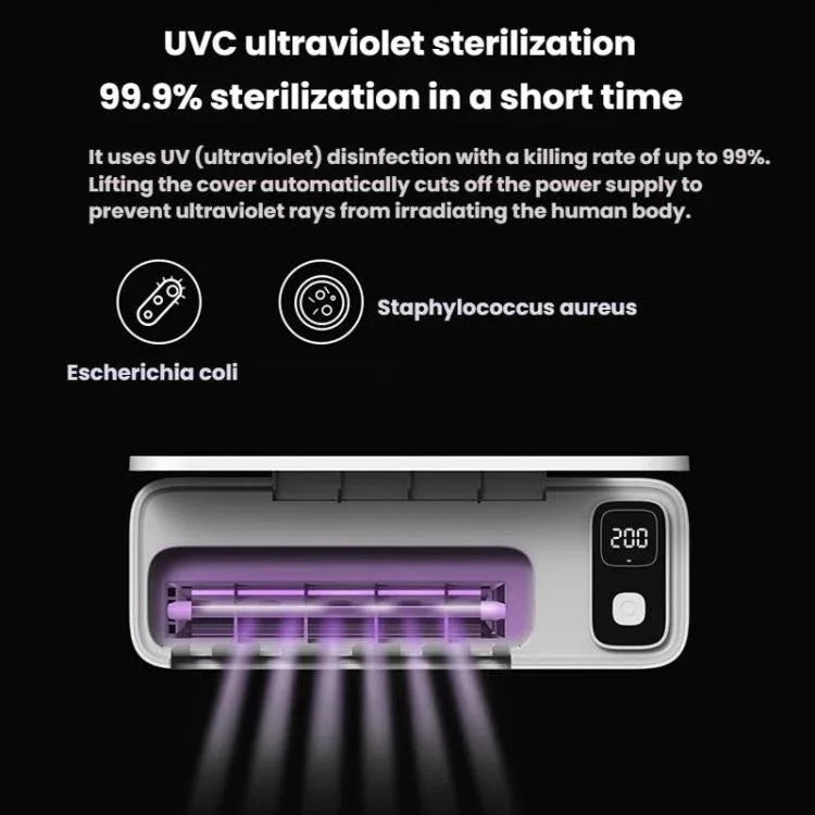 Automatische Trocknung Elektrische Zahnbürste UV-Sterilisator Badezimmerablage