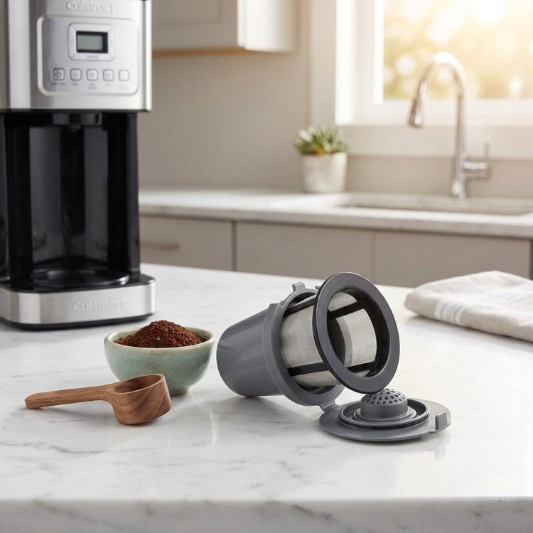 Für Cuisinart SS-RFC HomeBarista wiederverwendbarer Kaffeefilterbecher