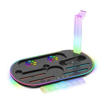 Für Nintendo Switch 2 JYS NS2322 Mit RGB-Licht-Ladestation Kühlung Lade- und Aufbewahrungs-Integrationsstation