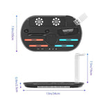 Für Nintendo Switch 2 JYS NS2322 Mit RGB-Licht-Ladestation Kühlung Lade- und Aufbewahrungs-Integrationsstation