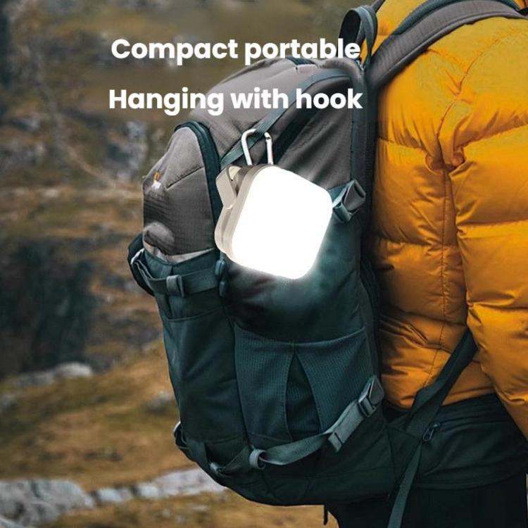 WS-C08 Outdoor-Drei-Stufen-Beleuchtung Campinglaterne Kompakte tragbare multifunktionale Zeltlampe