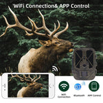4K 120MP Infrarot-Jagdkamera unterstützt APP-Fernüberwachung von Fotos/Videos, WiFi940Pro-Li