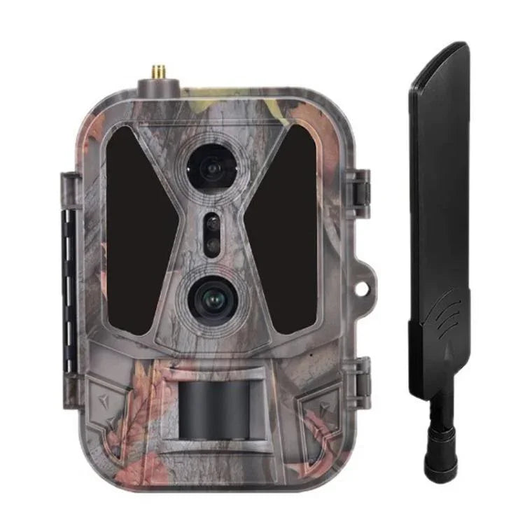 Dual-Objektiv 4K 4G Outdoor-Tracking-Kamera mit mobiler Fernsteuerung zur Echtzeit-Fotoanzeige, HC-950Pro-Li