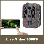 Dual-Objektiv 4K 4G Outdoor-Tracking-Kamera mit mobiler Fernsteuerung zur Echtzeit-Fotoanzeige, HC-950Pro-Li