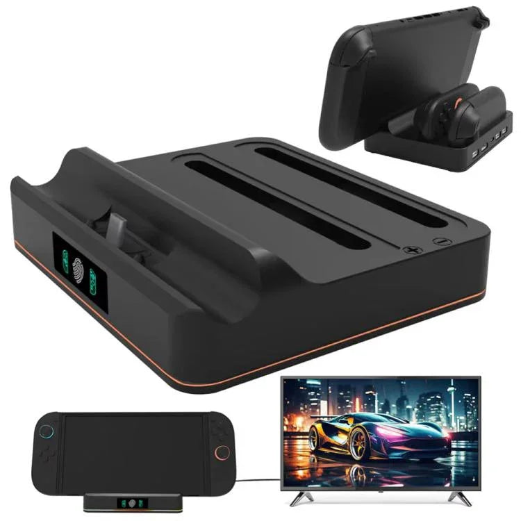 Für Nintendo Switch 2 Konsolen-Controller KJH Ladestation mit 1080P 60Hz HDMI-Ausgang, KJH-NS2-027