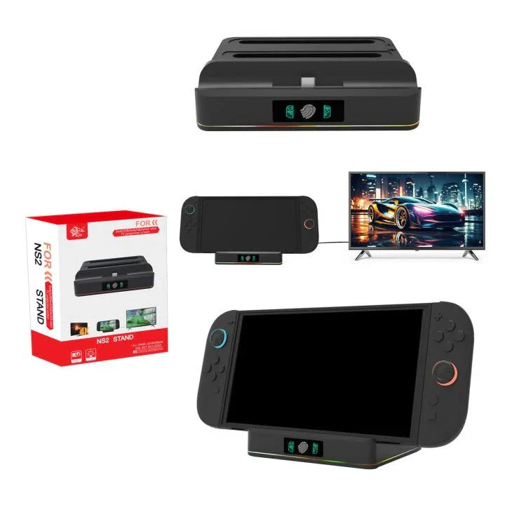 Für Nintendo Switch 2 Konsolen-Controller KJH Ladestation mit 1080P 60Hz HDMI-Ausgang, KJH-NS2-027