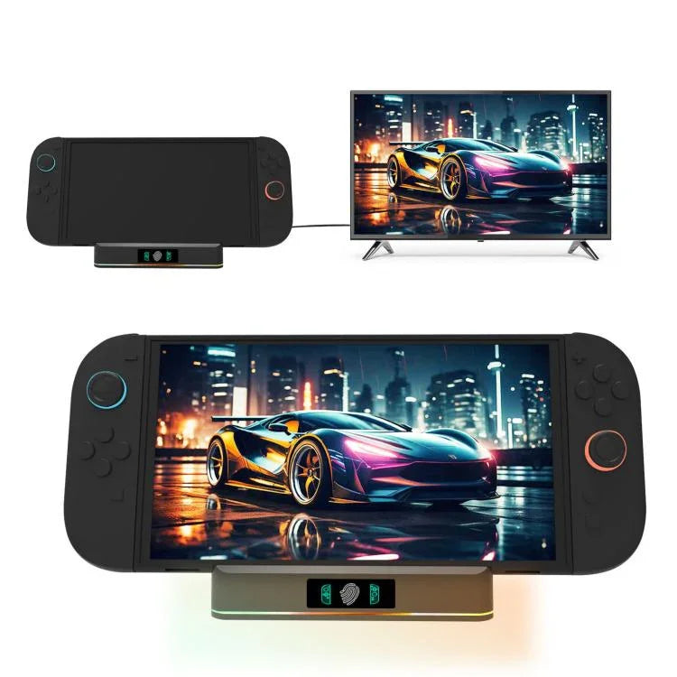 Für Nintendo Switch 2 Konsolen-Controller KJH Ladestation mit 1080P 60Hz HDMI-Ausgang, KJH-NS2-027