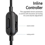 2m Tuning Edition Kopfhörerkabel für Sennheiser GAME ONE / GAME ZERO / PC 373D / GSP350 / GSP500 / GSP600, einfacher Stecker, doppelter Stecker
