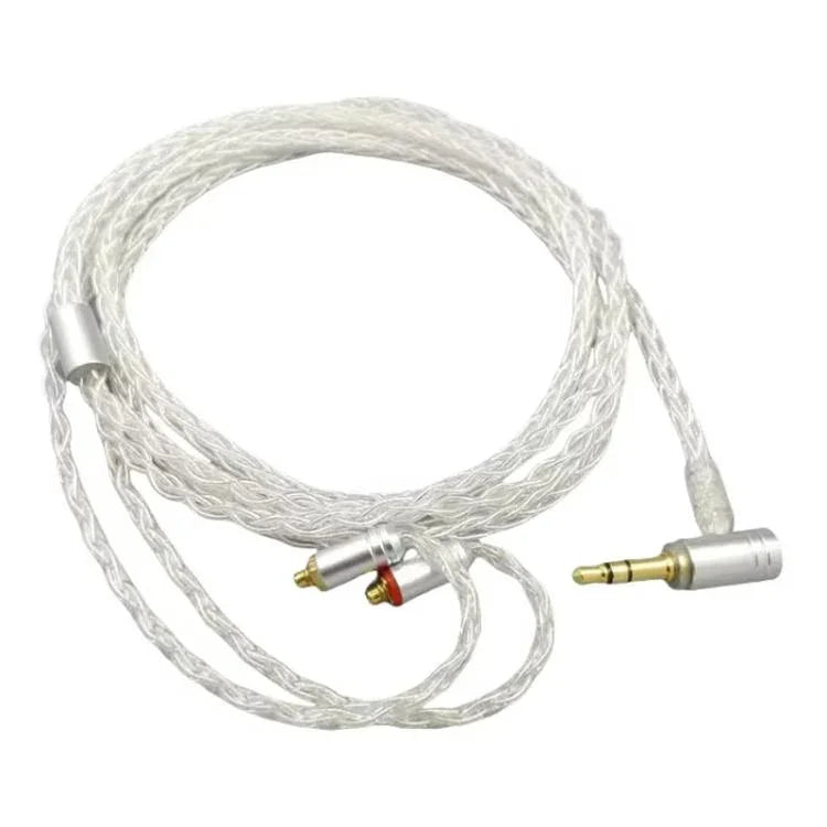 1,2m 8-adriges Single-Crystal-Kupfer, versilbertes MMCX Kopfhörerkabel zum Upgrade, Für Shure SE215 / SE535 / SE846 / UE900, Schwarz 2,5mm Balanced, Schwarz 4,4mm Balanced, Transparent 2,5mm Balanced, Transparent 3,5mm Stereo, Transparent 4,4mm Balanced