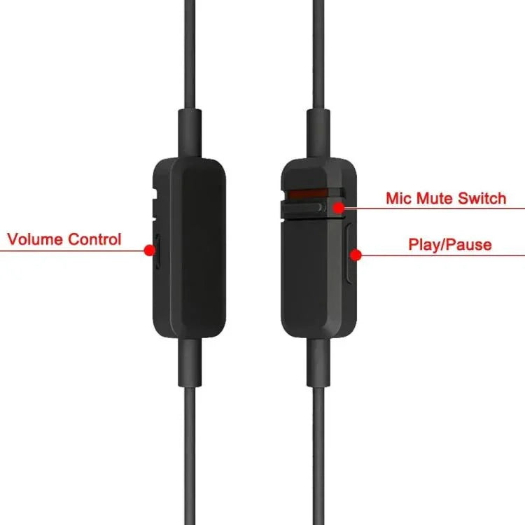 Für Beyerdynamic MMX300 2.45m Kopfhörer-Audiokabel, PC-Version, ZS0255