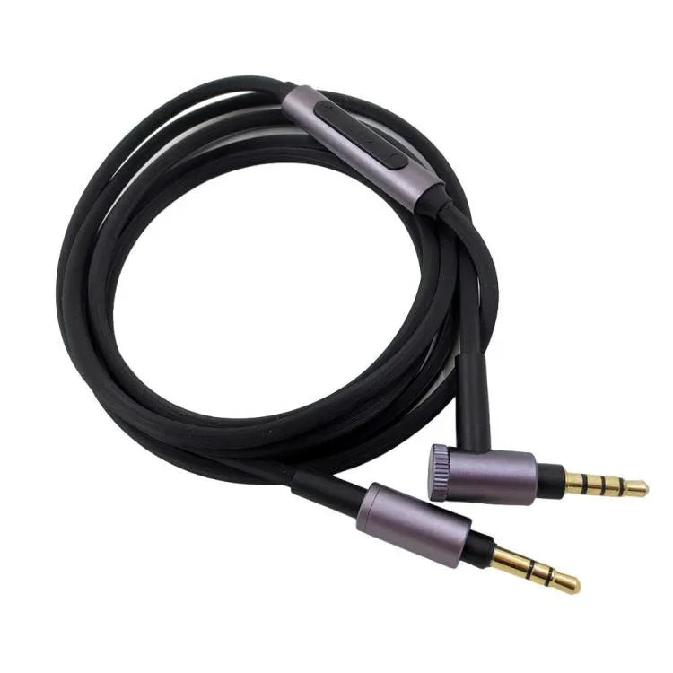 3,5-mm-Kopfhörer-Audiokabel, für Sony WH-1000XM3 / WH-1000XM2 / WH-1000XM4 / WH-H900N / WH-H800, 1,5 m mit Kabelfernbedienung, 1,5 m Direkt
