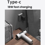 Kabelloser Hochgeschwindigkeits-Haartrockner 100.000 U/min Motor, USB-C Schnellladung & 15600mAh Eingebauter Akku