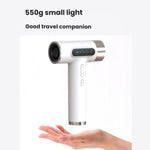 Kabelloser Hochgeschwindigkeits-Haartrockner 100.000 U/min Motor, USB-C Schnellladung & 15600mAh Eingebauter Akku