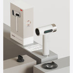 Kabelloser Hochgeschwindigkeits-Haartrockner 100.000 U/min Motor, USB-C Schnellladung & 15600mAh Eingebauter Akku