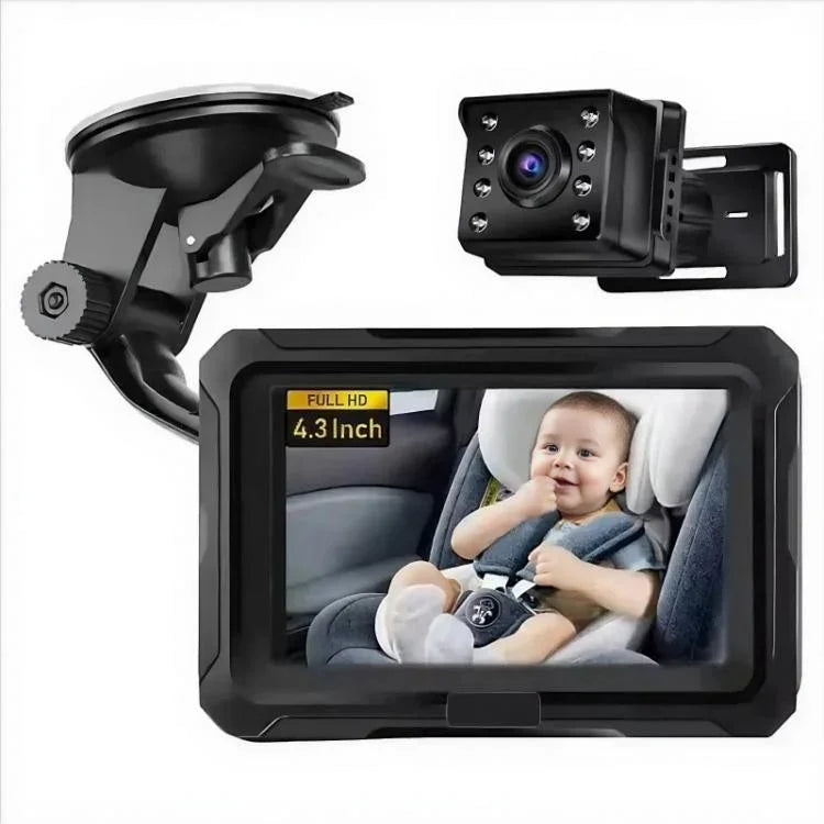 4,3 Zoll HD 1080P Baby-Überwachungskamera für das Auto
