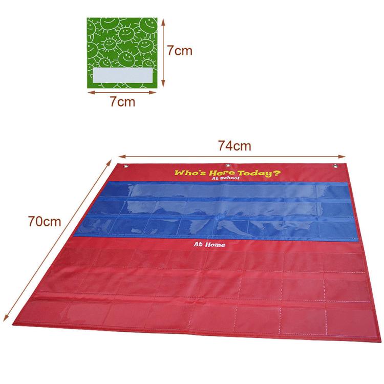 School Student Attendance Check-In Hanging Bag