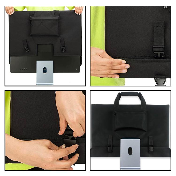 Nylon-Gewebe-Futter Flanell Integrierte Desktop-Computer-Tasche Staubschutzhülle