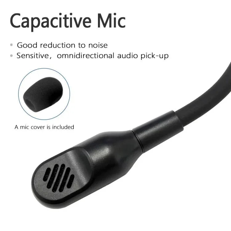 For Razer Barracuda X Gaming Headset Noise Reduction Microphone