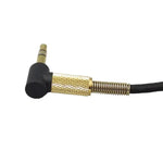 3,5-mm-Kopfhörerkabel Stecker auf Stecker, Länge: 1,5 m, Standard, mit Lautstärkeregler