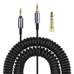 Kopfhörer-Spiralkabel, für Sony WH-1000XM3 / WH-1000XM2 / WH-1000XM4 / WH-H900N / WH-H800, 1,5 m Spirale