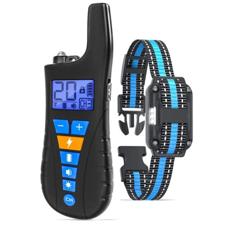 Ferngesteuertes Hundebell-Kontrollgerät, wasserdichtes Elektroschockhalsband, 1:1 oder 1:2