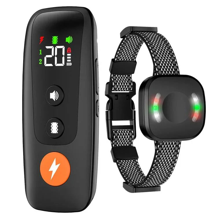 Ferngesteuertes automatisches Stromhalsband für Hundeerziehung