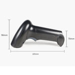 Zahlungs-QR-Code Expresslieferung Supermarkt Produktcode Block Barcode-Scanner