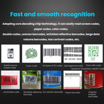 Zahlungs-QR-Code Expresslieferung Supermarkt Produktcode Block Barcode-Scanner