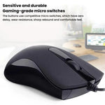Little Kangaroo DS-917 1000DPI Ergonomische optische kabelgebundene Maus Laptop-Maus für Büro und Gaming, DS-917 USB